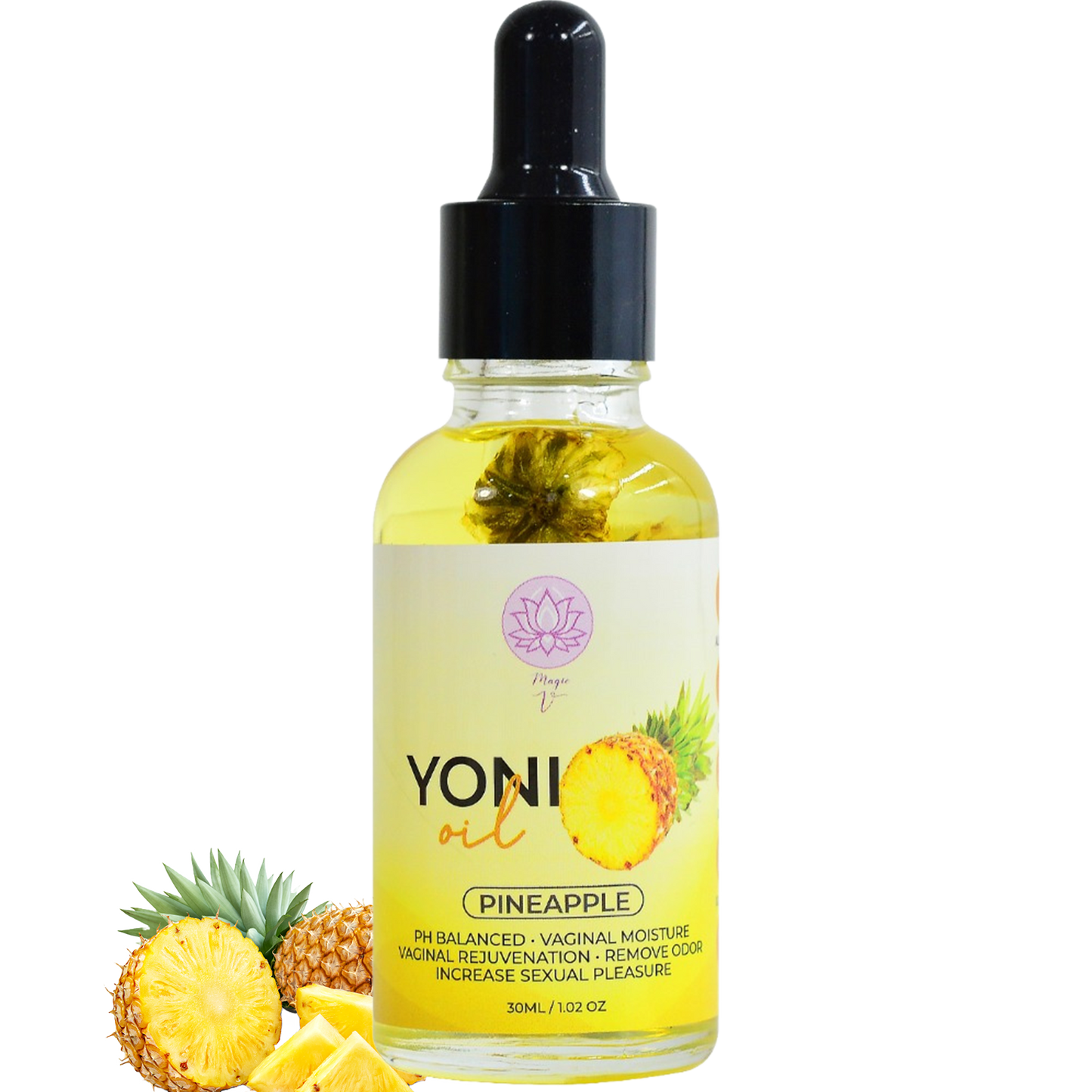 Magic v Yoni Oil Organic Feminine Vaginal Moisturizer