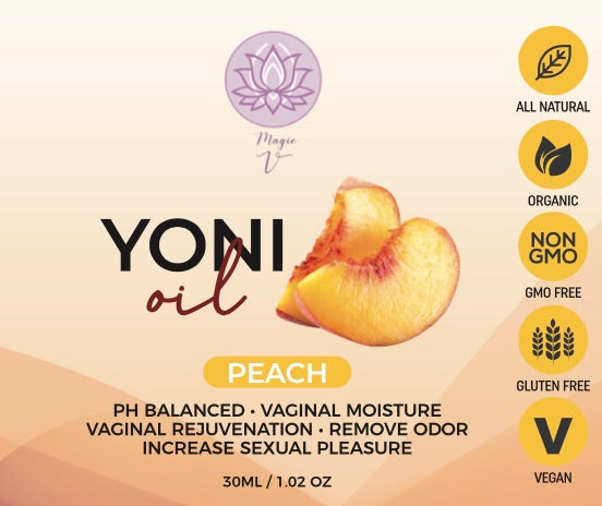 Magic v Yoni Oil Organic Feminine Vaginal Moisturizer